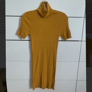 Mustard Yellow sweater dress